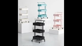 3 Tier Nordic Trolley BY HERO AGENT ( PUSAT BORONG HERO )