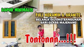 KERAMIK DAN GRANITE FULL BELANJA DI TOKO BANGUNAN SARI GLASS MAJENANG