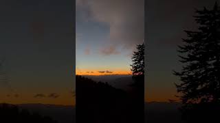 Sunrise at Great Smoky Mountains! #beautifulsunrise #greatsmokymountains #shorts