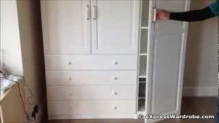 IKEA Pax Birkeland 4 Drawers 2 Doors Wardrobe Design, Kids Special