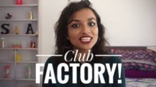 Club Factory Haul - 2018