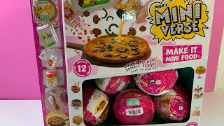 New!!! Mini Verse Make It Mini Food Diner Series 2 Unboxing!!!!