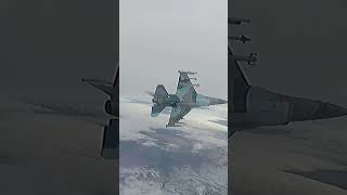 F-16 Aggressor with flares #shorts #short