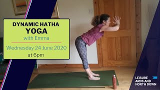 DYNAMIC HATHA YOGA with Emma - Wednesday 24 June at 6pm