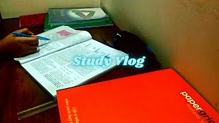 (Realistic)11th Grader Study Vlog 📏 Study Vlog India