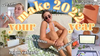 LEVEL UP IN 2022 ✿ make this YOUR year! [VLOG]