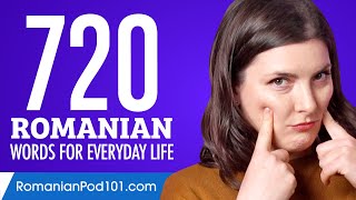 720 Romanian Words for Everyday Life - Basic Vocabulary #36