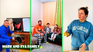 The best videos 🤩😂🤣 Mark and Eva Family 🥰