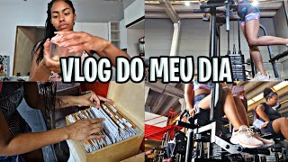 VLOG: FIZ ALMOÇO + DIA DE TREINO DE PERNAS + ATUALIZAÇÃO DA DA CONSULTA DE 4 MESES DA LAURA ❤