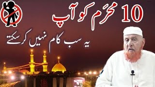 10 Muharram Ko Aap Ye Sab Kaam Nahi Kar Sakte | Maulana Makki Al Hijazi | Islamic Group