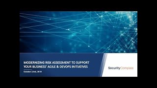 Modernizing Risk Assessment to Support Your Business DevOps