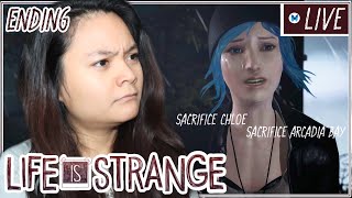 LIFE IS STRANGE REMASTERED Gameplay Walkthrough ENDING LIVE! | Sacrifice Chloe or Arcadia Bay