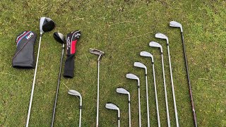 Playing with a bag full of clubs that won THE OPEN