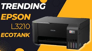 Epson L3210 Ecotank Printer Unboxing | Best Inktank Printer India 2023