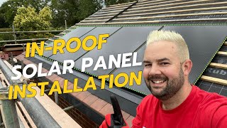 In-Roof Solar walkthrough. How the solar panels attach to the roof.