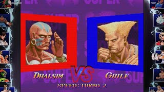 Street Fighter 30th Anniversary Collection - Dhalsim vs Guile