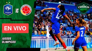 🚨 FRANCIA vs COLOMBIA EN VIVO 🔥 JJOO PARIS 2024 🥇  LINDA CAICEDO TITULAR