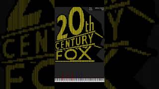 20th Century Fox MIDI Art #shorts