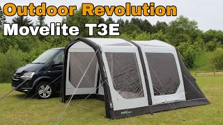 New Outdoor Revolution Movelite T3E Driveaway Awning Overview