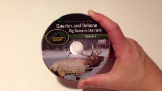 Outdoor Edge DVD Review - Quarter and De-Bone Big Game in the Field