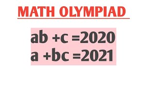 MATH OLYMPIAD ALGEBRAIC EQUATION |#olympiad |