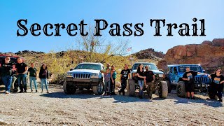 Secret Pass Trail near Bullhead City, Arizona #JKUR #Toyota #WJ #JKU