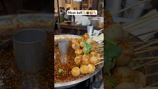 Meat ball #ลูกชิ้นปิ้ง # #food #streetfood #travel #thailand #thaifood #shorts