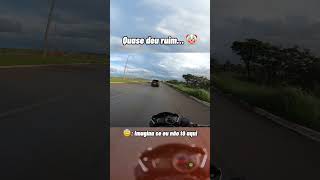 Quaseeeee viu 🤡 #moto #motovlog