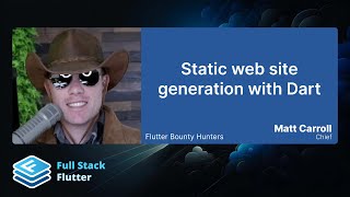 Matt Carroll: Static web site generation with Dart ⚡️