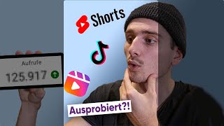 Shorts, Tiktoks & Reels ausprobiert?! #shorts #ausprobieren