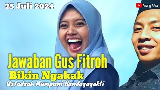 Antara Susu Dan Kopi Jawaban Gus Fitroh Bikin Ngakak//Terbaru mumpuni handayayekti 25 Juli 2024