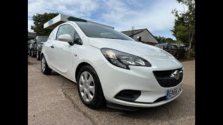 FOR SALE 2017 Vauxhall Corsa Van 1.3 diesel Euro 6 ULEZ www.churchill4x4.co.uk