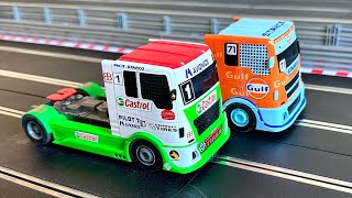 Scalextric racing trucks