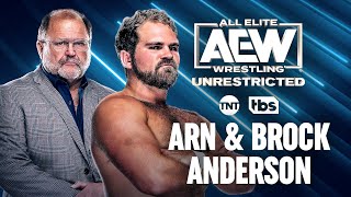 Arn and son Brock Anderson talk training w/ QT Marshall & journey to AEW | 2/6/23, AEW Unrestricted