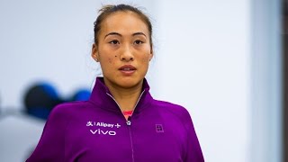 Qinwen Zheng has become only the third Chinese player to reach a WTA-1000 SF