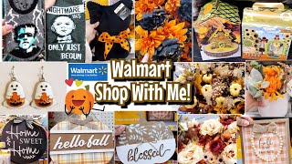 WALMART SHOP WITH ME! FALL HALLOWEEN 2023