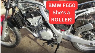 She's a ROLLER The restoration of my 1994 BMW F650 Funduro. Problems!! #motorcycle Restoration biker