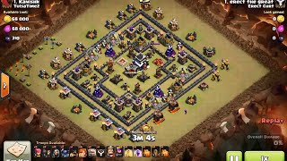 GoWiVa (Golem Wizard Valk) are powerful 3 star attack strategy at town hall 9 - clash of clans