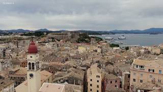 Dji Mavic 2 Corfu Greece very cloudy day