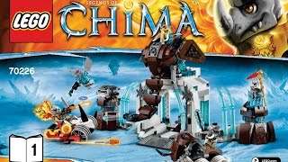 LEGO 70226 Mammoth's Frozen Stronghold Instructions LEGO LEGENDS OF CHIMA 2015