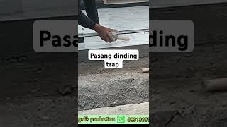 pasang dinding trap #pasanggranit #pasangplan #pasangdidingplan #tiles