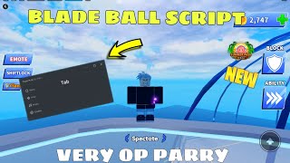 blade ball script | BEST SCRIPT EVER FOR SOME REASON ITS SO GOOD! | MADE BY TRIPLE HUB | PC & MOBILE