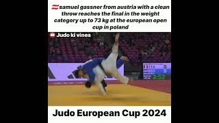 🇦🇹 Samuel Gassner from Austria with a clean throw reaches the final #ijf #judo #shorts #viral #yt