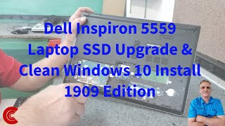 Dell Inspiron 15 5559 Laptop SSD Upgrade & Clean Windows 10 Install