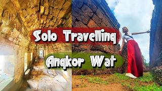 A SOLO DAY Travelling Around Angkor Wat! (Solo Female Travel in Cambodia)