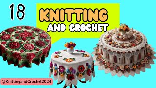 Best table cloth knitted crochet