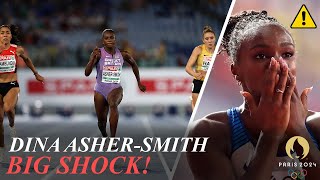 Dina Asher-Smith Out of Women's 100m! - Paris Olympics 2024