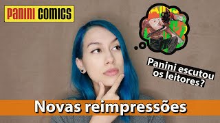 PANINI FINALMENTE ESCUTOU OS LEITORES? | NOVAS REIMPRESSÕES PARA ESTE ANO