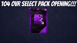 104 OVR SELECT PACK OPENING IN NBA LIVE MOBILE 20!!!