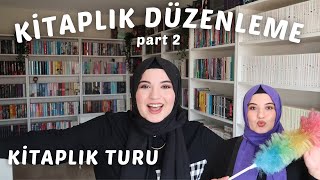 KİTAPLIK DÜZENLEME #2 | KİTAPLIĞIMDA KAÇ KİTAP VAR? 🥳